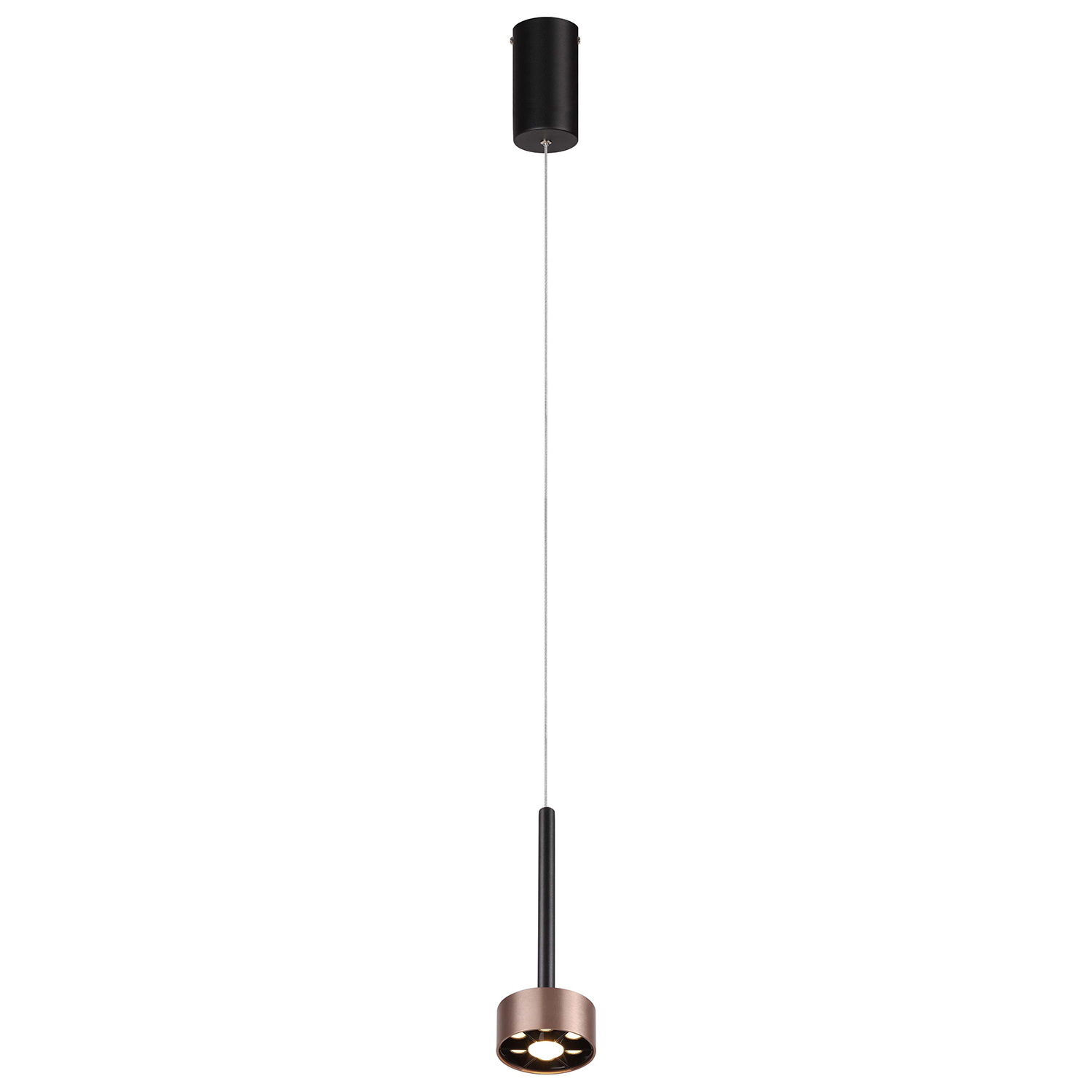 Подвесной светильник Favourite Skive 4319-1P, цвет черный