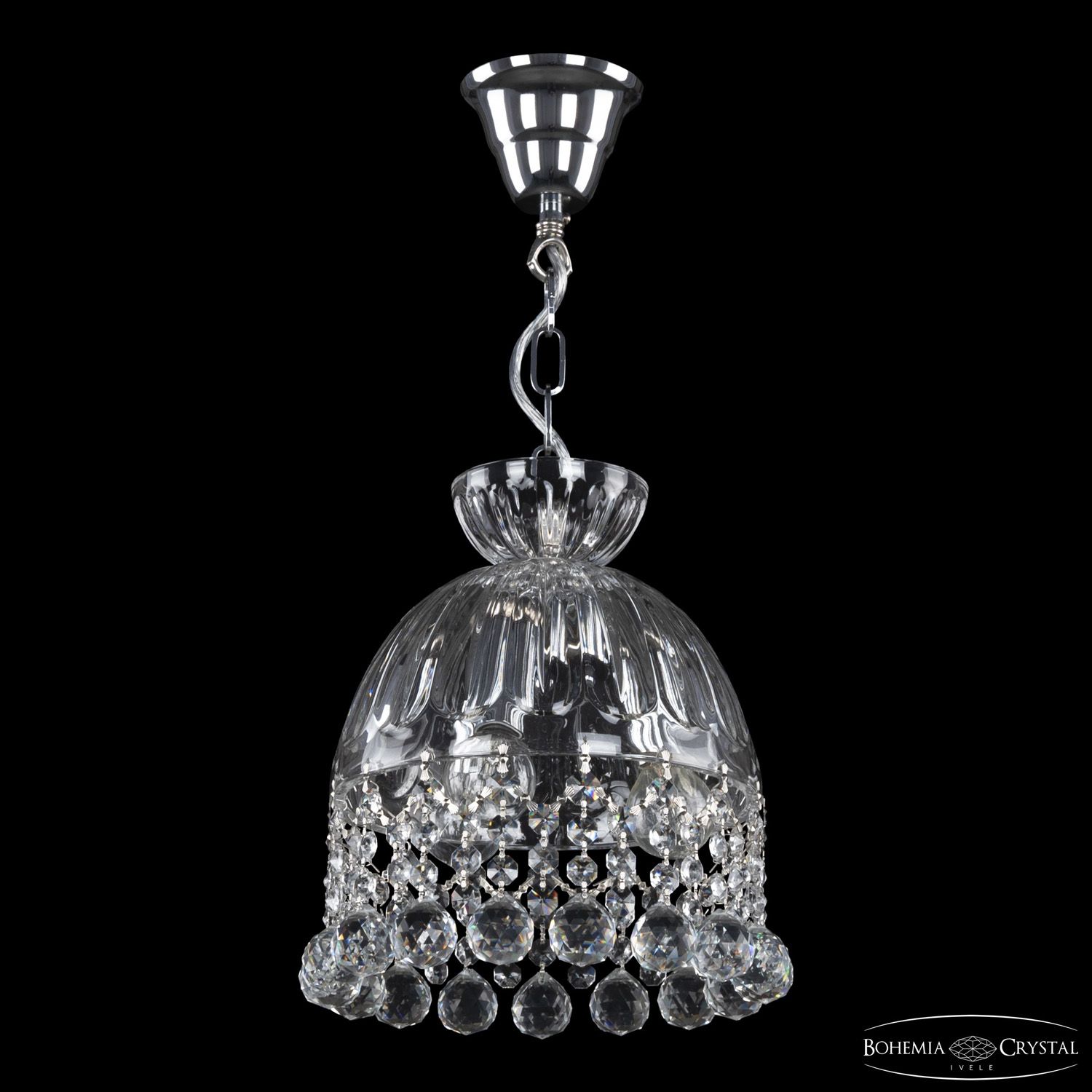 Подвесной светильник Bohemia Ivele Crystal 5478/22 Ni Clear/M-1H Balls