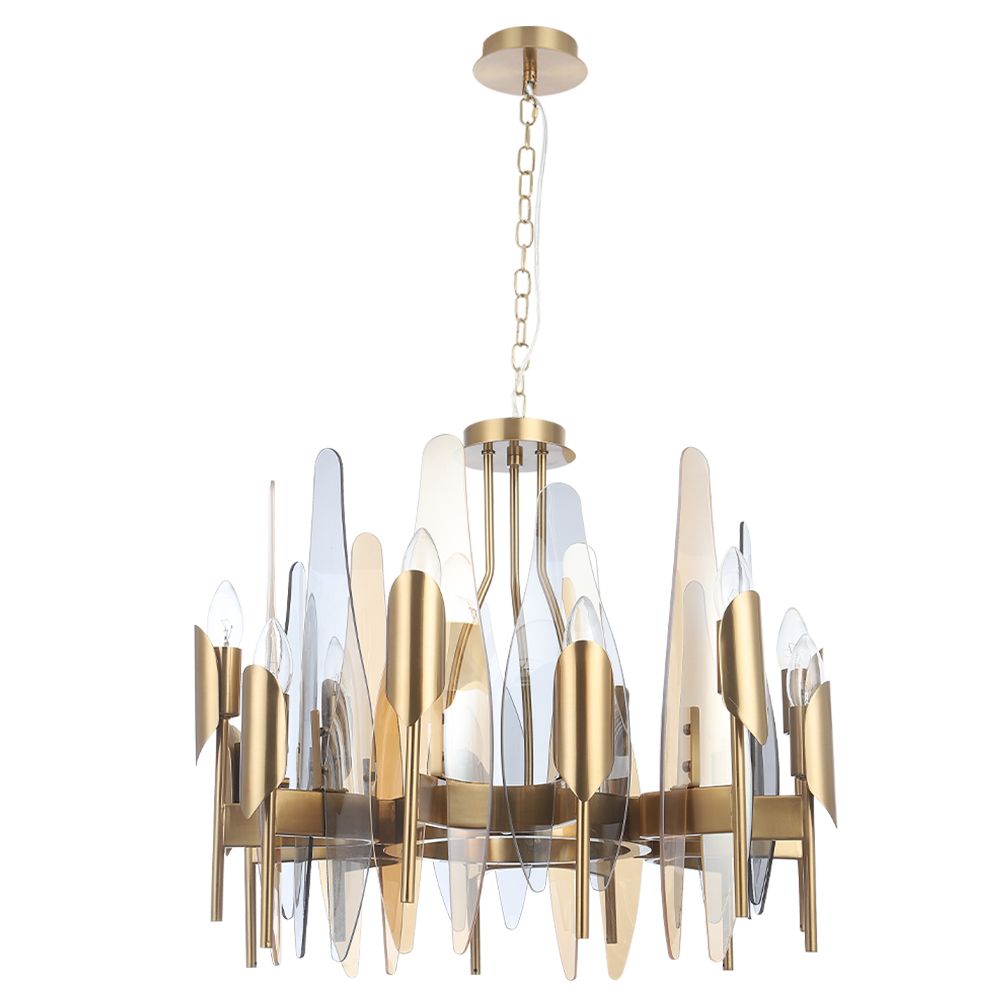 Подвесная люстра Crystallux CASA SP-PL12 BRASS