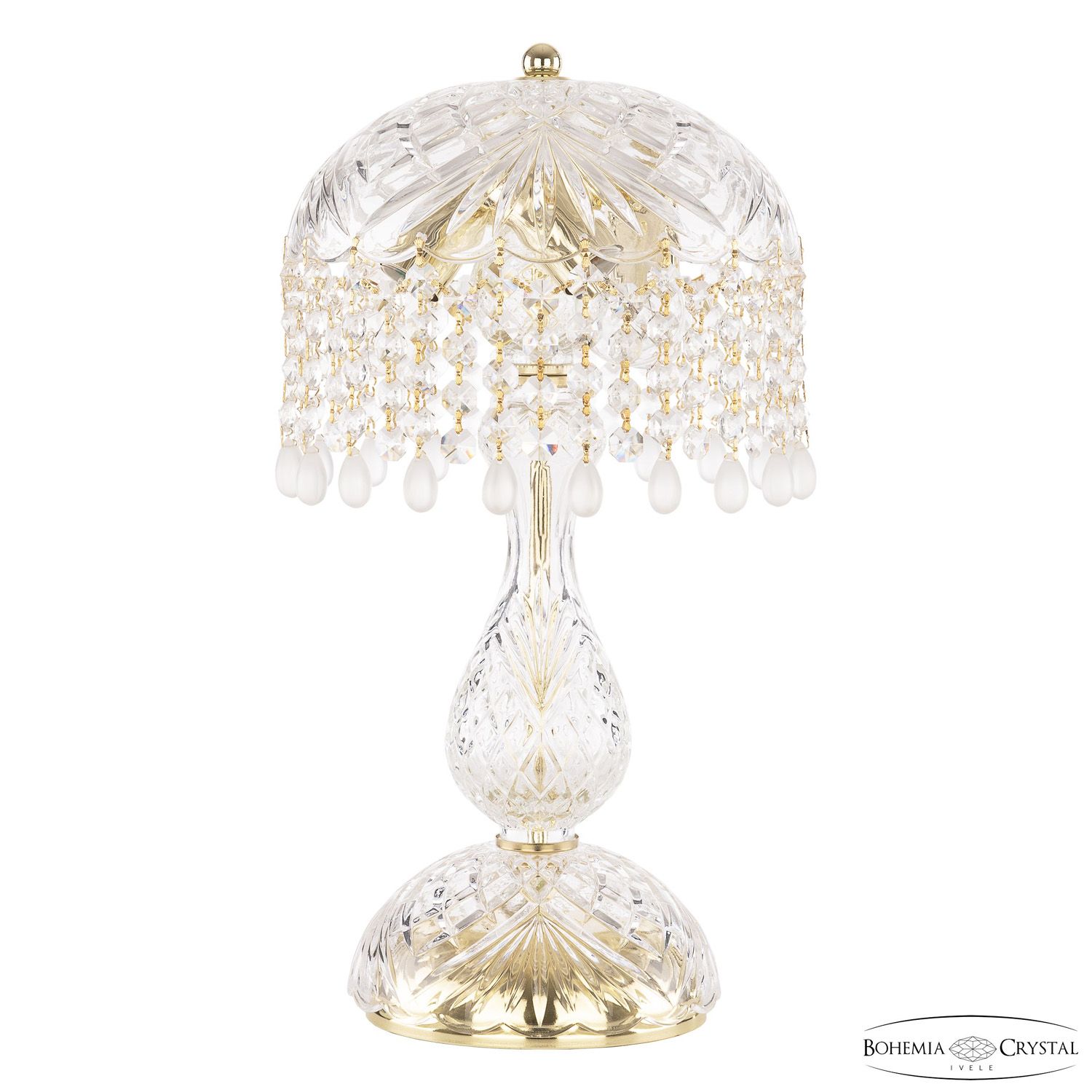 Настольная лампа Bohemia Ivele Crystal 14781L1/22 G V0300, цвет золотой 14781L1/22 G V0300 - фото 1
