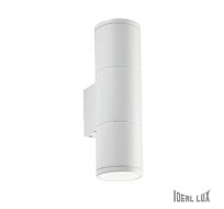 Уличный настенный светильник Ideallux GUN AP2 SMALL BIANCO_IL