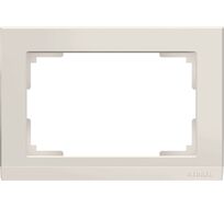 Рамка для двойной розетки Stark WL04-Frame-01-DBL-ivory a050906_WR