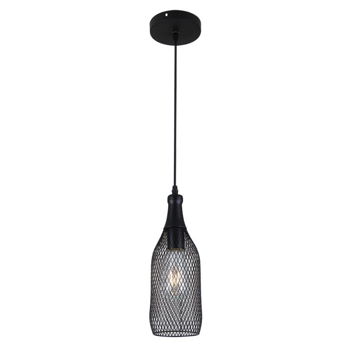 Подвесной светильник Odeon Light Bottle 3353/1, цвет черный 3353/1 - фото 1