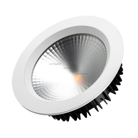 Встраиваемый светильник Arlight LTD-187WH-FROST-21W Warm White 110deg 021069