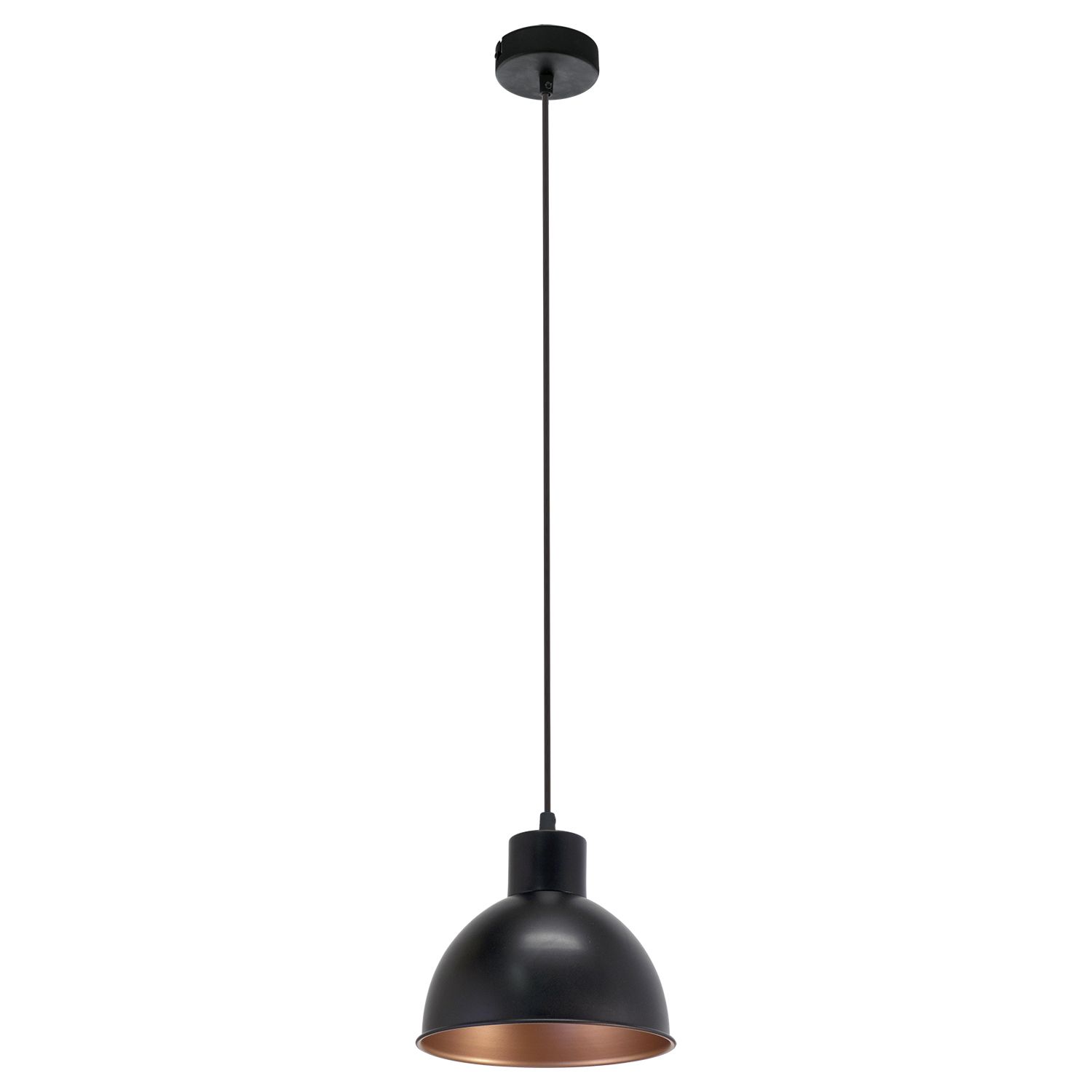 Подвесной светильник Eglo Truro 49238, цвет черный - фото 1