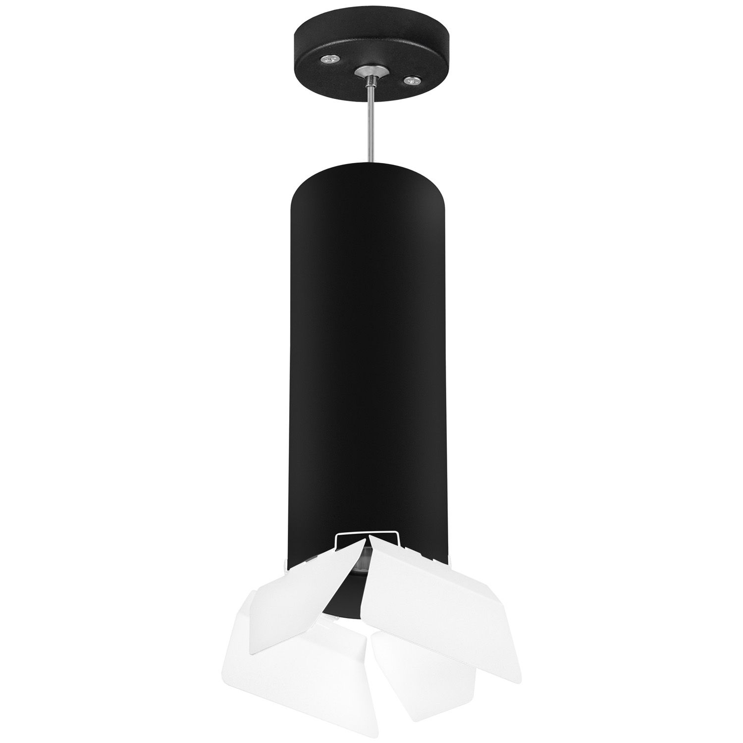 Подвесной светильник LightStar ной Rullo RP6497486, цвет черный - фото 1