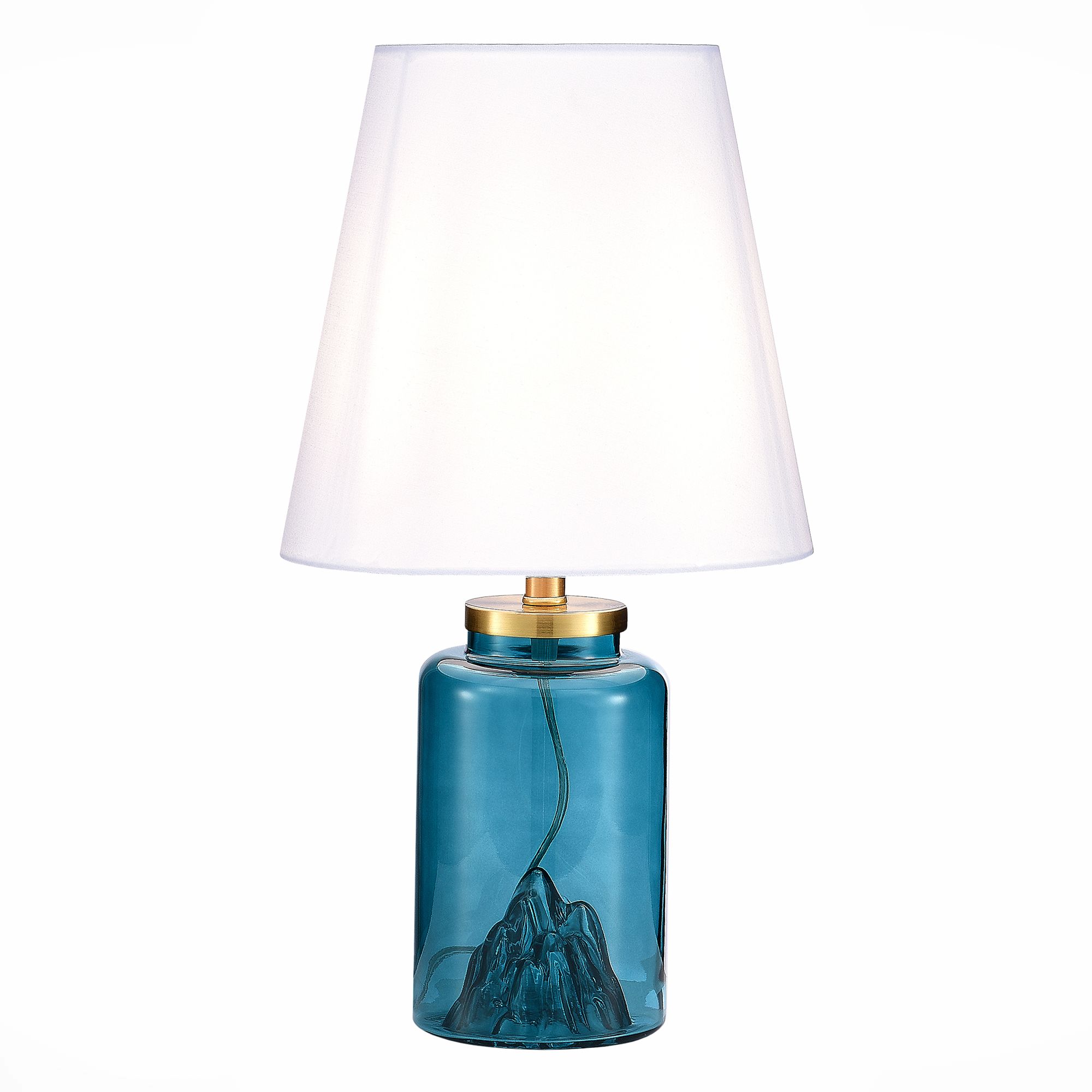 Настольная лампа ST Luce прикроватная ANDE SL1000.214.01, цвет синий - фото 1