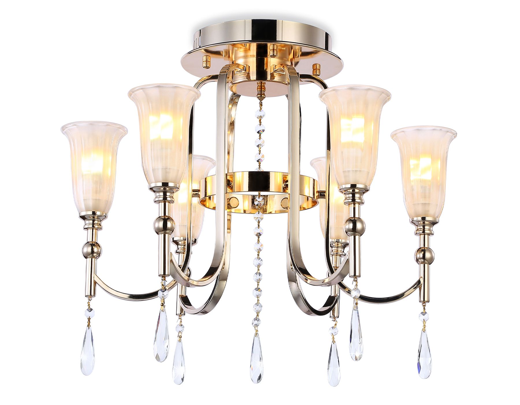 Потолочная люстра Ambrella light с хрусталем Traditional TR3244