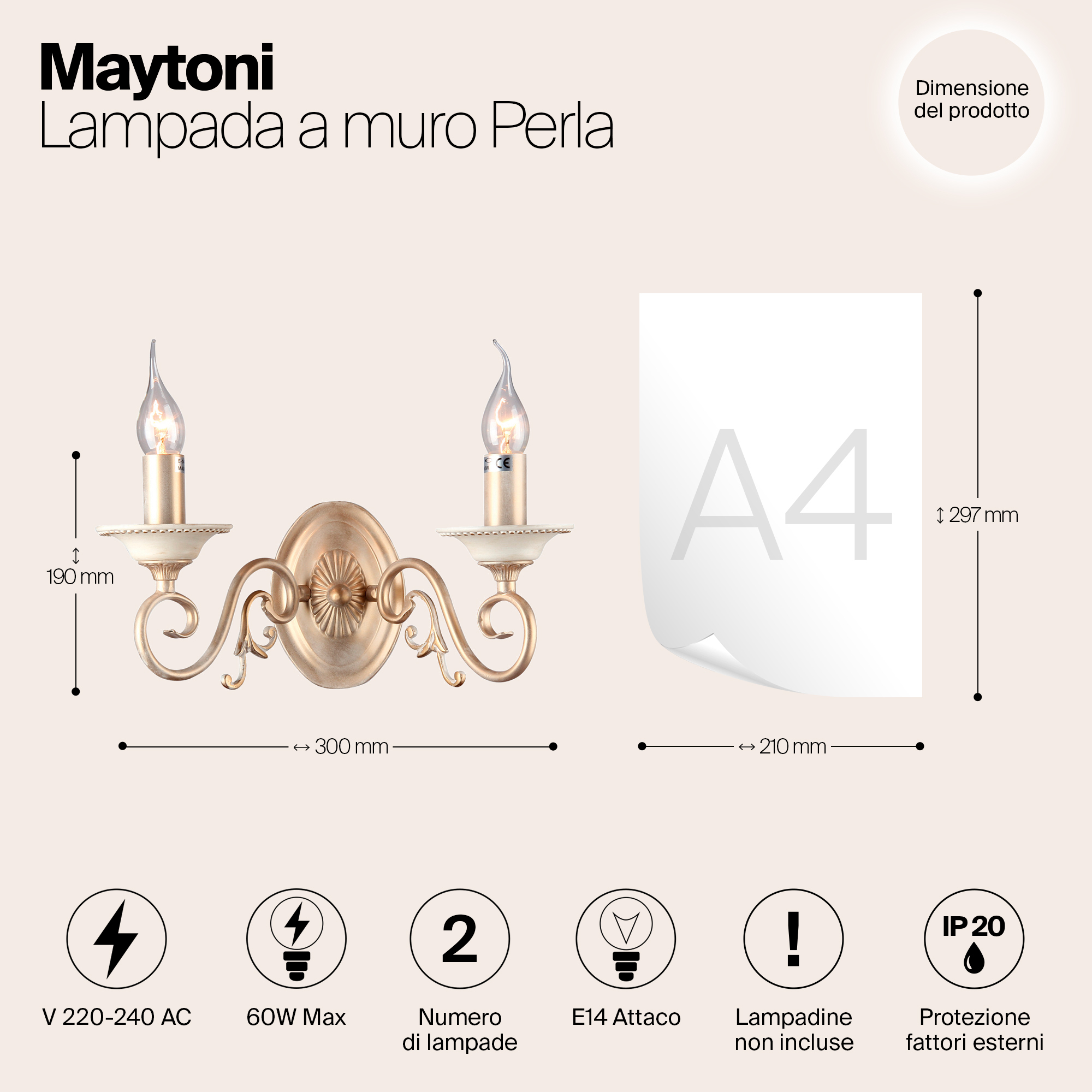 Бра Maytoni ARM337-02-R_MY