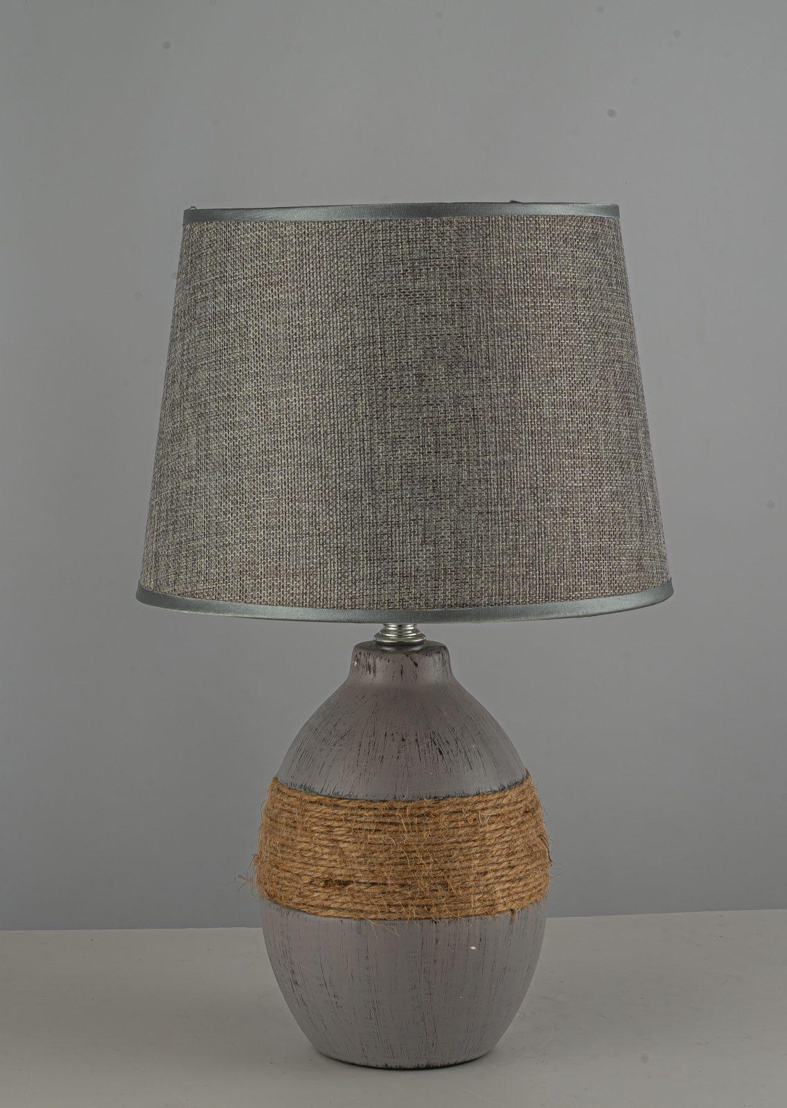 Настольная лампа Arti Lampadari Gaeta Gaeta E 4.1.T1 GY, цвет никель - фото 1
