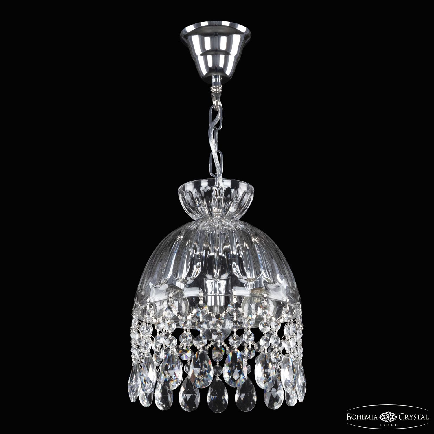 Подвесной светильник Bohemia Ivele Crystal 5478/22 Ni Clear/M-1H