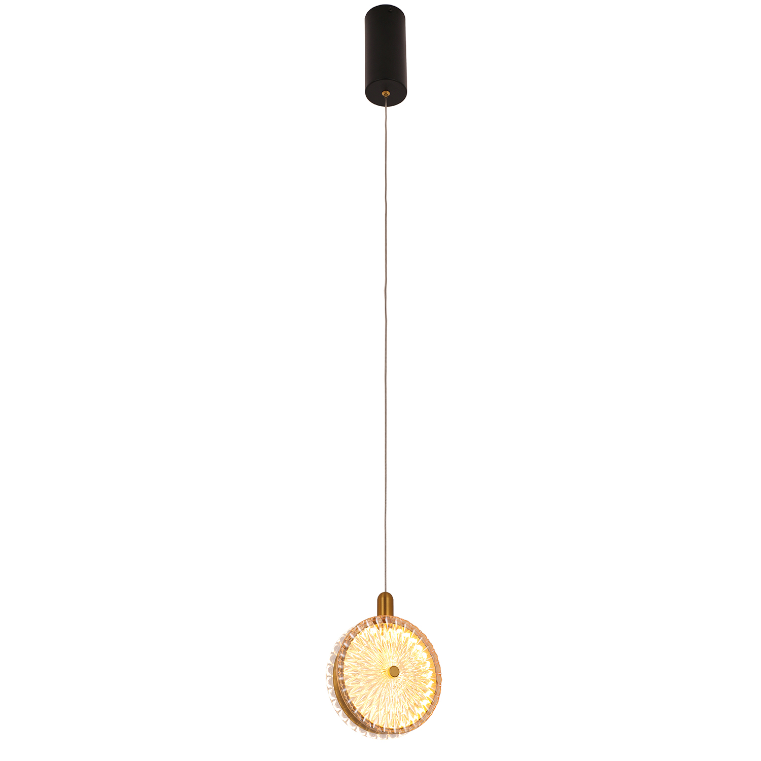 Подвесной светильник Favourite Slik 4488-1P, цвет бронзовый
