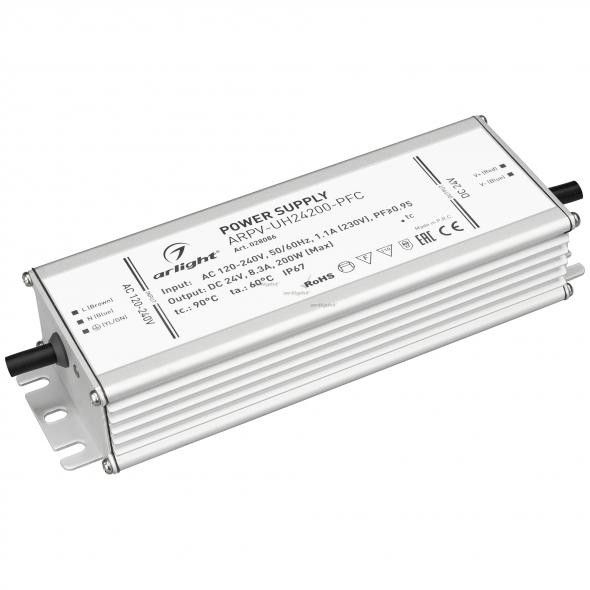 

Блок питания ARPV-UH24200-PFC (24V, 8.3A, 200W) 028086, 028086