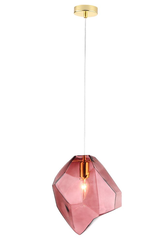 Подвесной светильник Crystallux NUESTRO NUESTRO SP1 GOLD/PINK