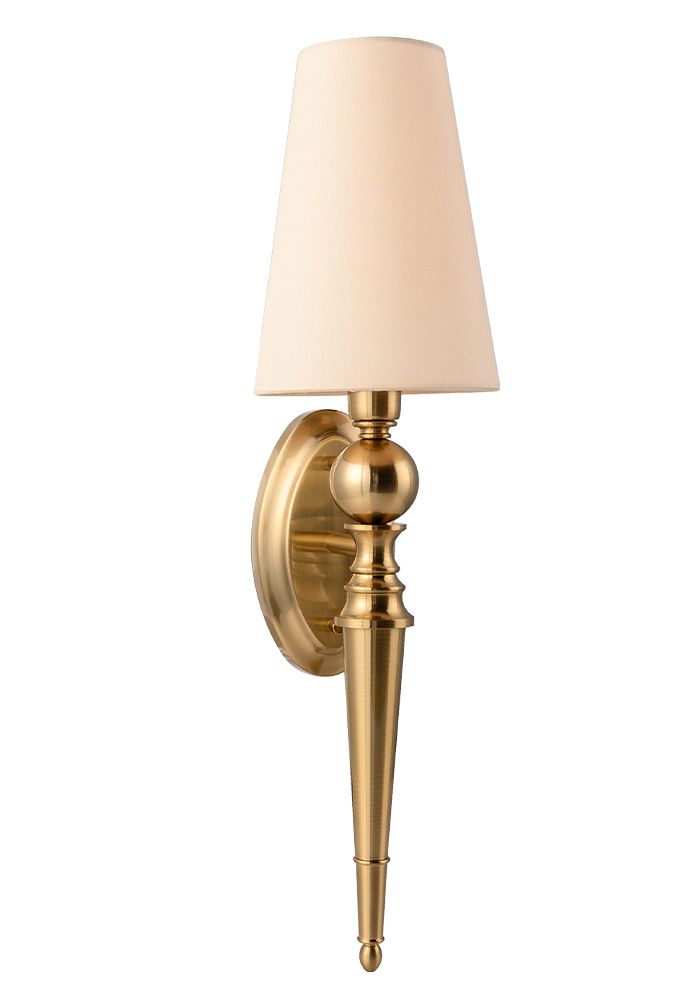 Бра Crystallux PER PER AP1 BRASS/BEIGE