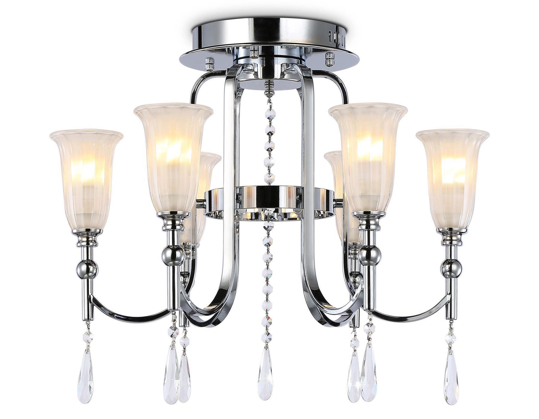 Потолочная люстра Ambrella light с хрусталем Traditional TR3243