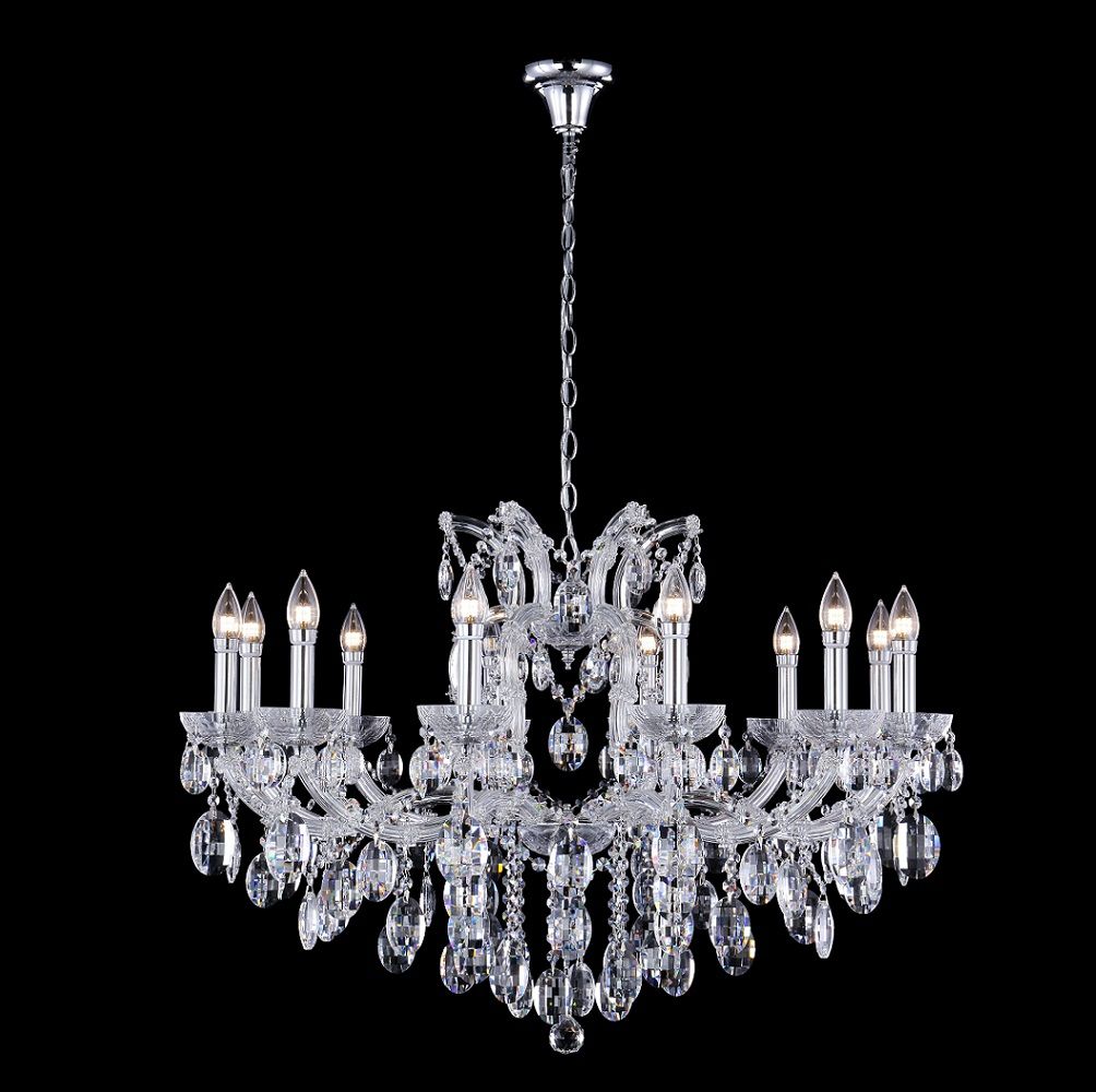 Подвесная люстра Crystallux HOLLYWOOD HOLLYWOOD SP12 CHROME