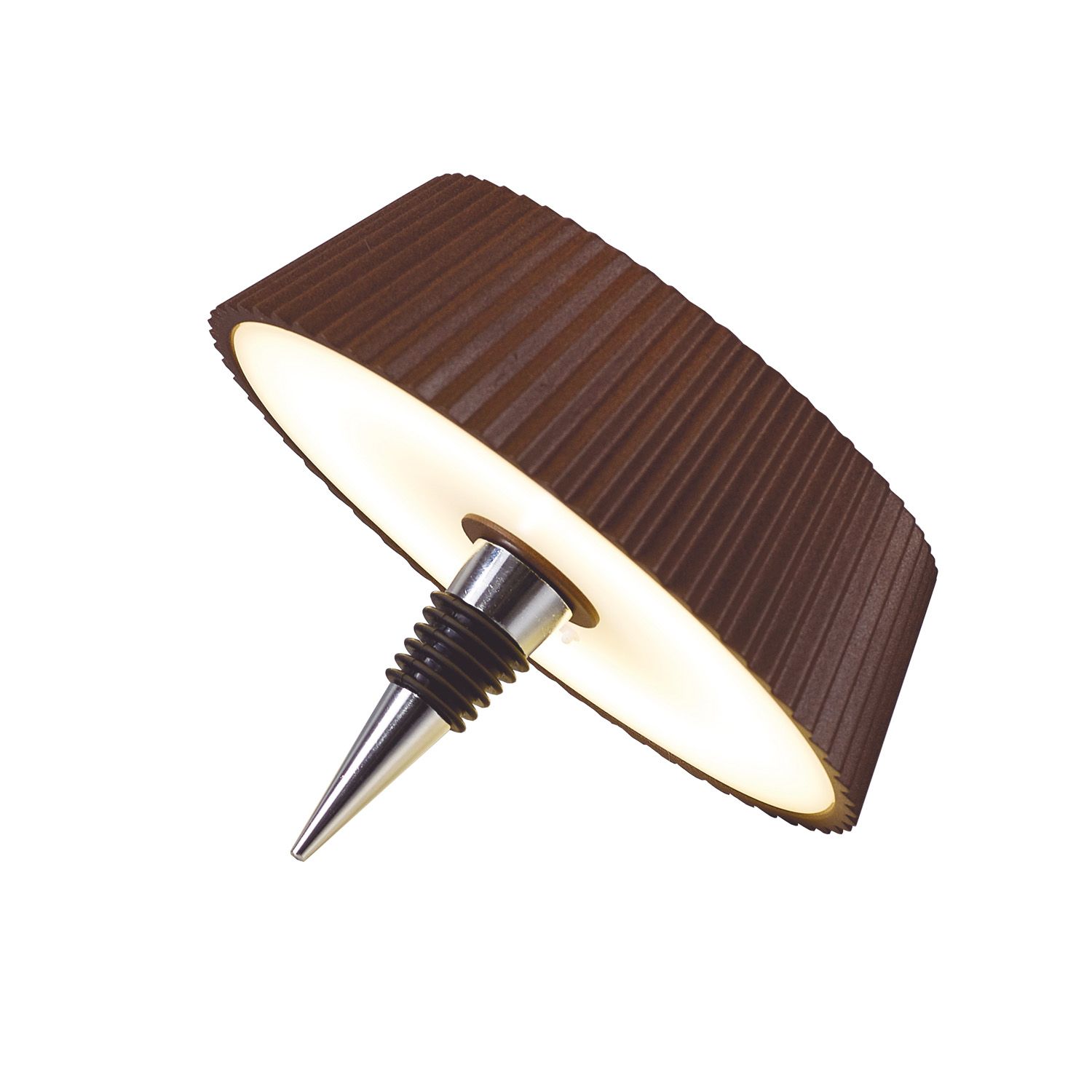 Переносной уличный светильник-пробка Mantra RELAX 7932, цвет коричневый - фото 1