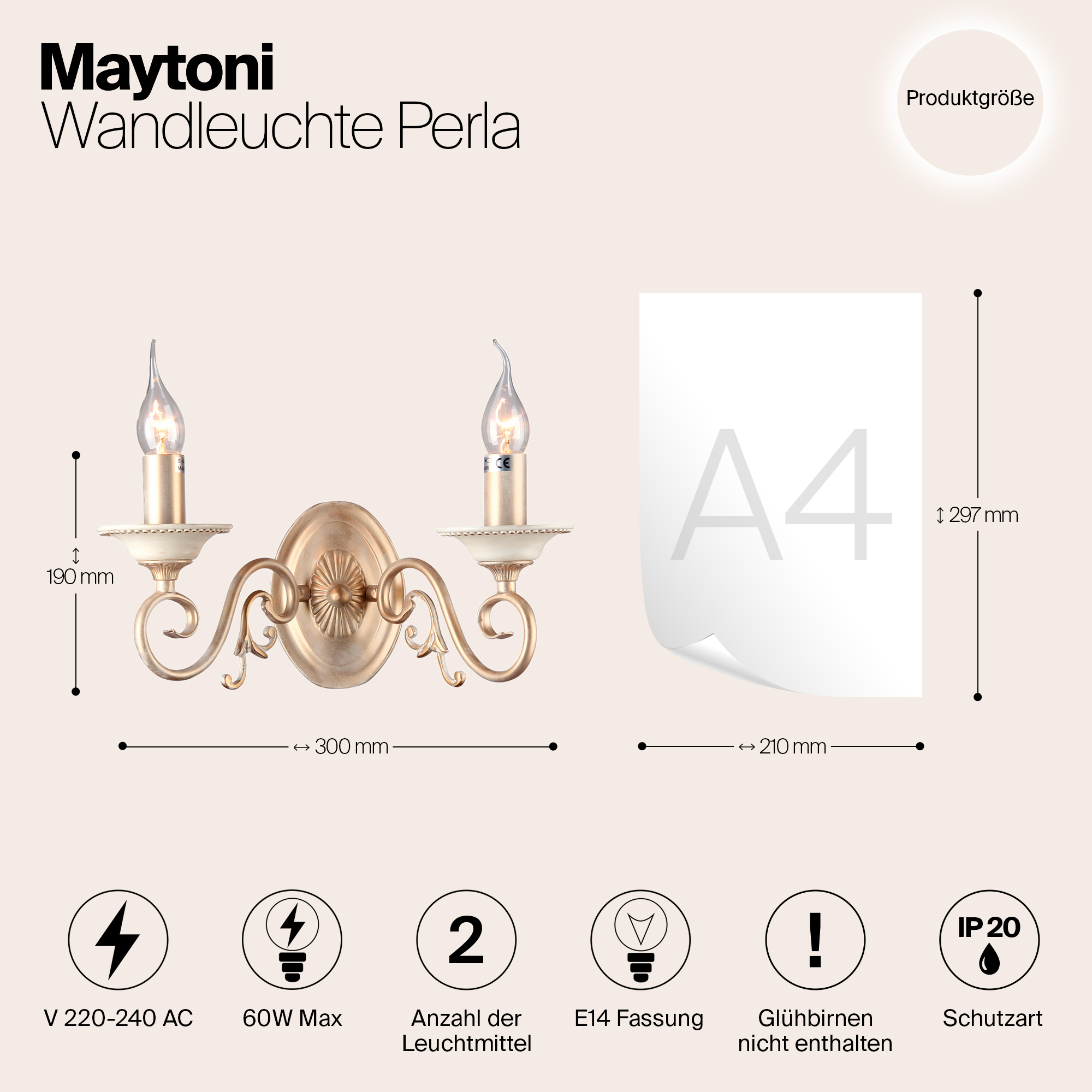 Бра Maytoni ARM337-02-R_MY