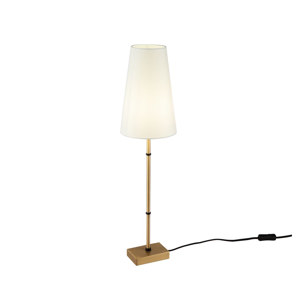 Настольная лампа Maytoni Zaragoza H001TL-01BS, цвет белый - фото 1